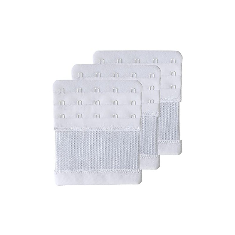 SAMGU Bra Extenders, 5 Hook Elastic Stretchy Bra Extension Strap