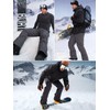FREE SOLDIER Men's Waterproof Snow Insulated Pants Winter Skiing Snowboarding