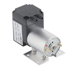 Vacuum Pump, 80 KPa 10 W DC12 V/24 V Micro Pump, Vacuum Suction Pump with Stand 8.5 x 6.2 x 2.5 cm (DC12V)