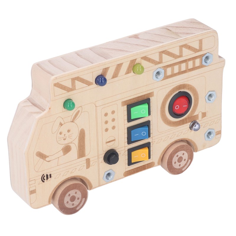 Light Up Switch Sensory Toy Simulation Learning Traffic Rules Exercise