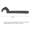 2 to 4 3/4in Adjustable Hook Spanner CRV Round Head