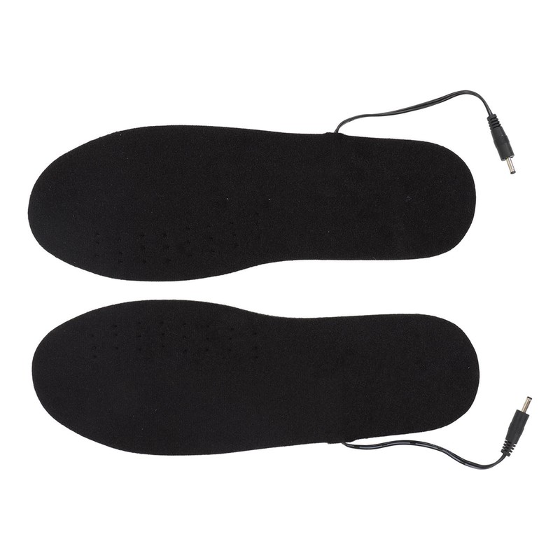 Heated Insoles Soft Warm Breathable Cuttable Electric Heating Insoles with