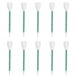 Hordolry 10Pcs Epoxy Mixing Nozzle, 1/16inch (1.5mm) Static Mixing Nozzle Tip (24 Element) for Adhesive Cartridges, 1:1/1:2 Ratio