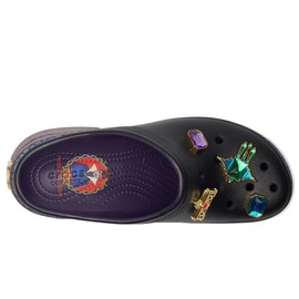 Crocs Unisex Snow White Siren Clog Black Men's 5, Women's 7 Medium