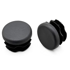Daytona Motorcycle Rear Carrier/Engine Guard Repair Parts 2-Piece End Caps for 22.2mm Pipe 92321