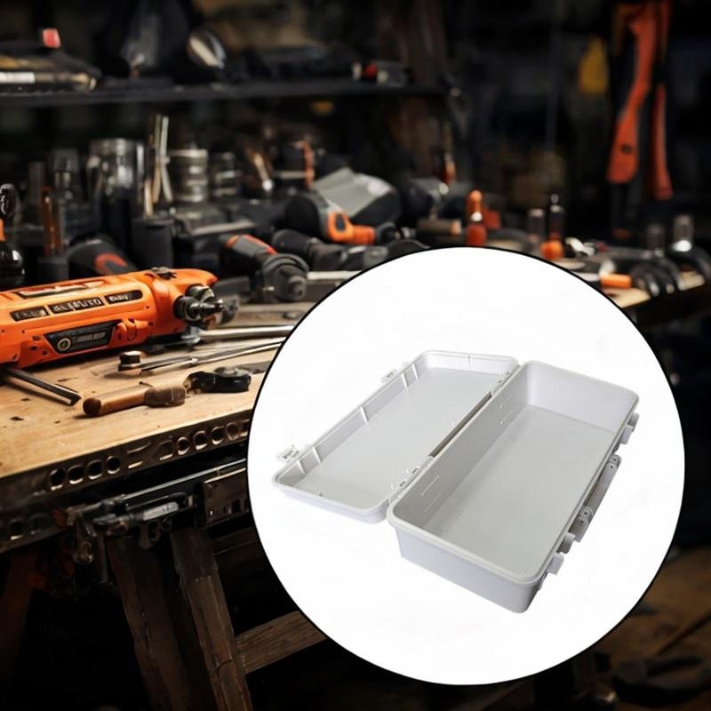 Ronyme Tool Box Organizer Multifunctional Carry Case Screws Nuts Storage