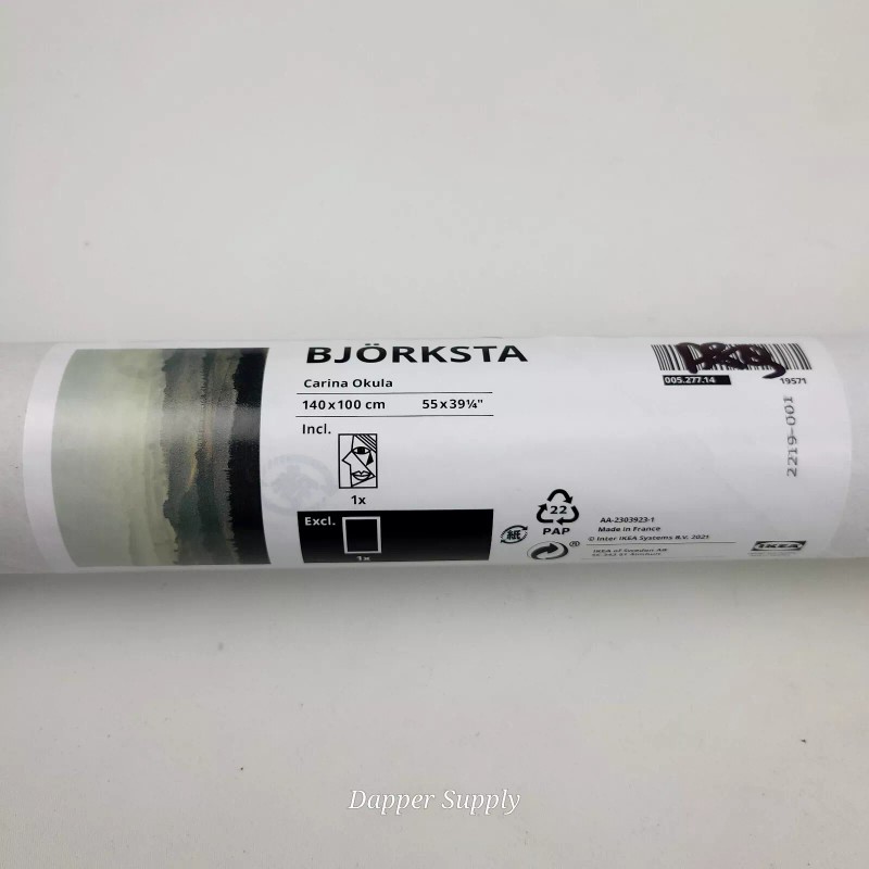 IKEA BJORKSTA Picture Beautiful View Mountain Landscape 55x39 ¼" (No