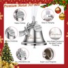 Jenaai 12 Set Christmas Bell Ornament Christmas Tree Hanging Ornament