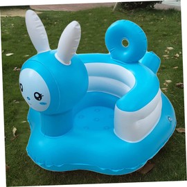 KOMBIUDA Inflatable Chair Cushion for Boy Girl Portable Sit Up Support for Bath and Outdoor Use Cute to Sit Up Bath Chair