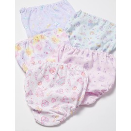 Garau Girls’ 5 Pack Cotton Panties, Yumekawa, 100% Cotton, Pink