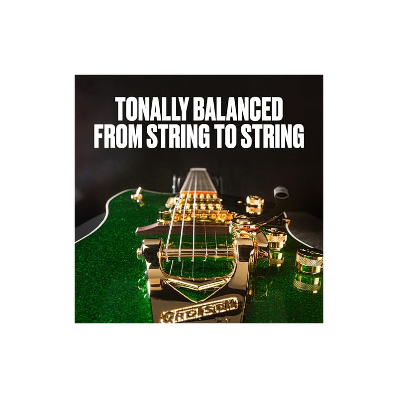 Billy Gibbons - Cuerdas de guitarra personalizadas Rev Willy's 07-38,