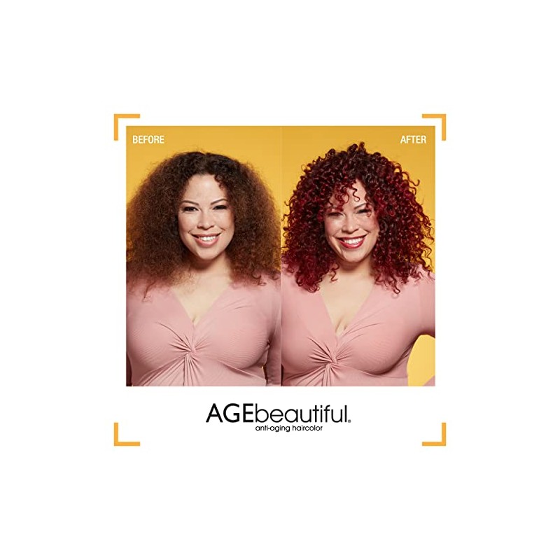AGE beautiful Permanent Hair Color Dye Liqui Creme & Developer