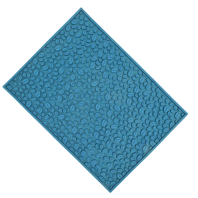 Non Slip Cup Mat Coffee Bean Design Desktop Bar Counter