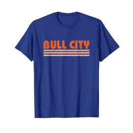 Durham Bull City Vintage 80s Retro Style T-Shirt