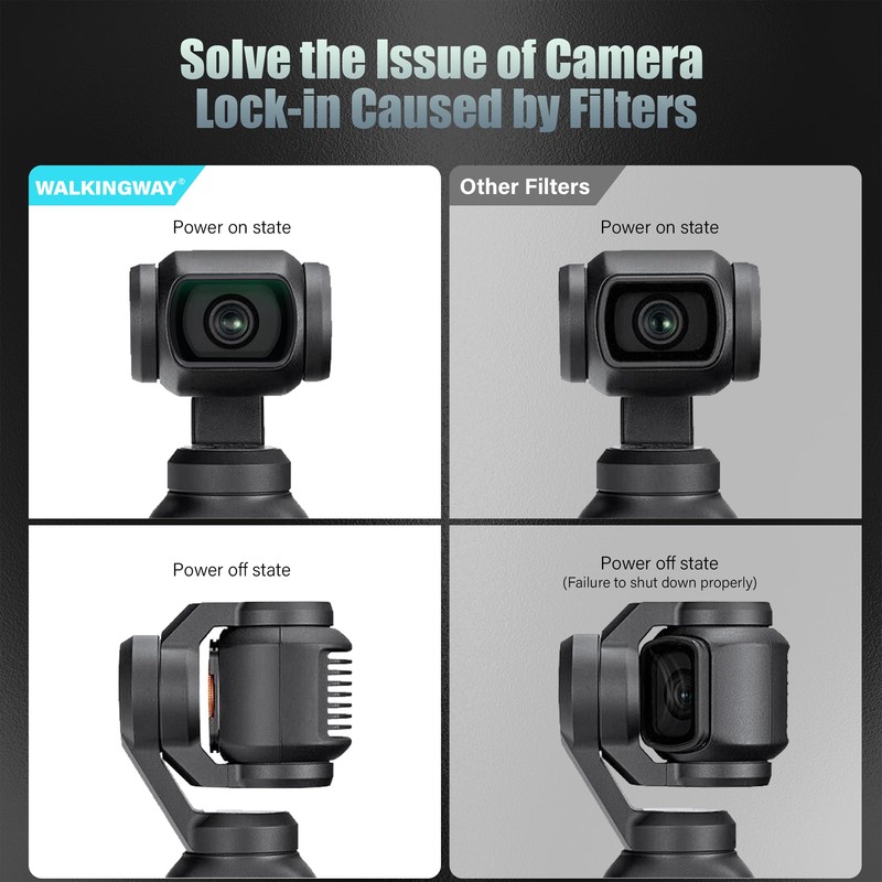 Walking Way Black Mist Filter 1/4 for OSMO Pocket 3