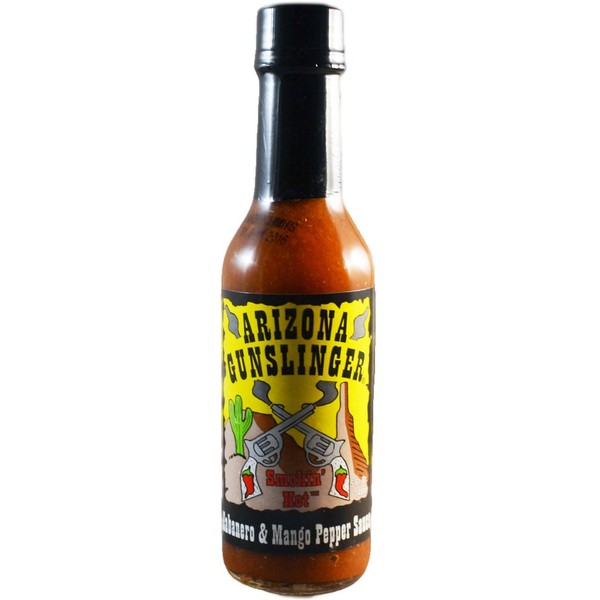 Arizona Gunslinger's Habanero and Mango Pepper Sauce
