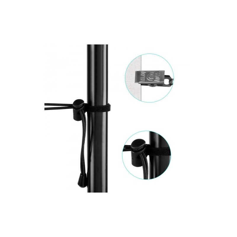 AvoDovA Backdrop Background Clips Holder, 12Pcs Background String Clips Holder,