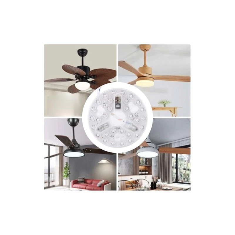 Asixxsix 5.3" LED Ceiling Light Retrofit Kit Replacement Panel Ceiling