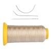 Beauty7 Beige Thread with Curved & Straight Needles Hand Sewing