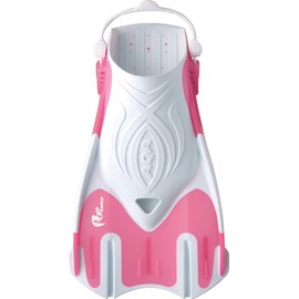 AQA KF-2511N Marine Sports Fin Pop Trekker Candy Pink x White (11) M