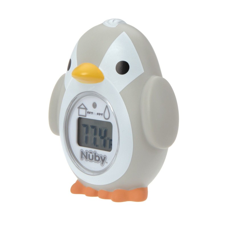 Nuby Penguin Bath & Room Thermometer - Quick & Easy