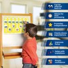 Kids Calendar Visual Schedule Autism – Premium Durable Plastic –