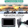 AMTIFO Baby Car Camera with 4.3’’ Wired Display:1080P HD Rear-Facing