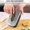 1 Set Cheese Grater with 1-Piece Brush, Box Grater with