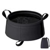Frenflu Folding Bucket, For Fishing, Daily Use, Portable, With Handle,