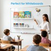 Chewlish 2 Pack 13.5" Metal Magnetic Bookshelf for Whiteboard, Strong