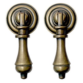 Nesha Cudgel 2 inch Tear Drop Smaller Cabinet Pulls Set of 2