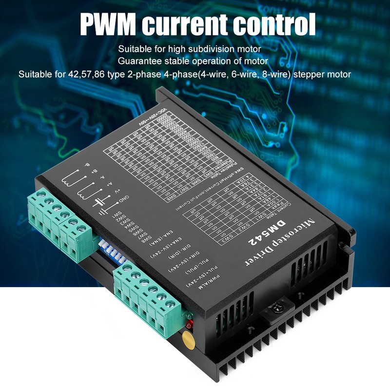 Microstep Driver Stepper Motor Driver 2‑Phase High Subdivision PWM Current