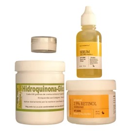 Crema Aclarante Y Desmanchadora Pack De 4 Productos Oferta Normal A Grasa Noche