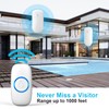 Wireless Doorbell, SECRUI Door bell Over 1000ft Coverage with 2