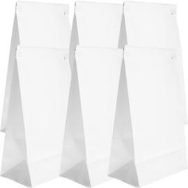 ROSENICE Pack of 25 Crushing Bags for Vomiting and Nausea (White)