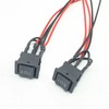Switian 2PCS DPDT Rocker Switch - 3 Position ON/Off/ON Toggle