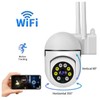 Outdoor Security Camera 2K 360 Degree Motion Detection Intelligent Alarm