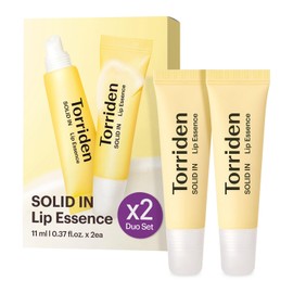 Torriden- Esencia labial SOLID In Ceramide de 0,37 oz (paquete de 2) - Bálsamos labiales humectantes para un aspecto radiante, hidratado y voluminoso