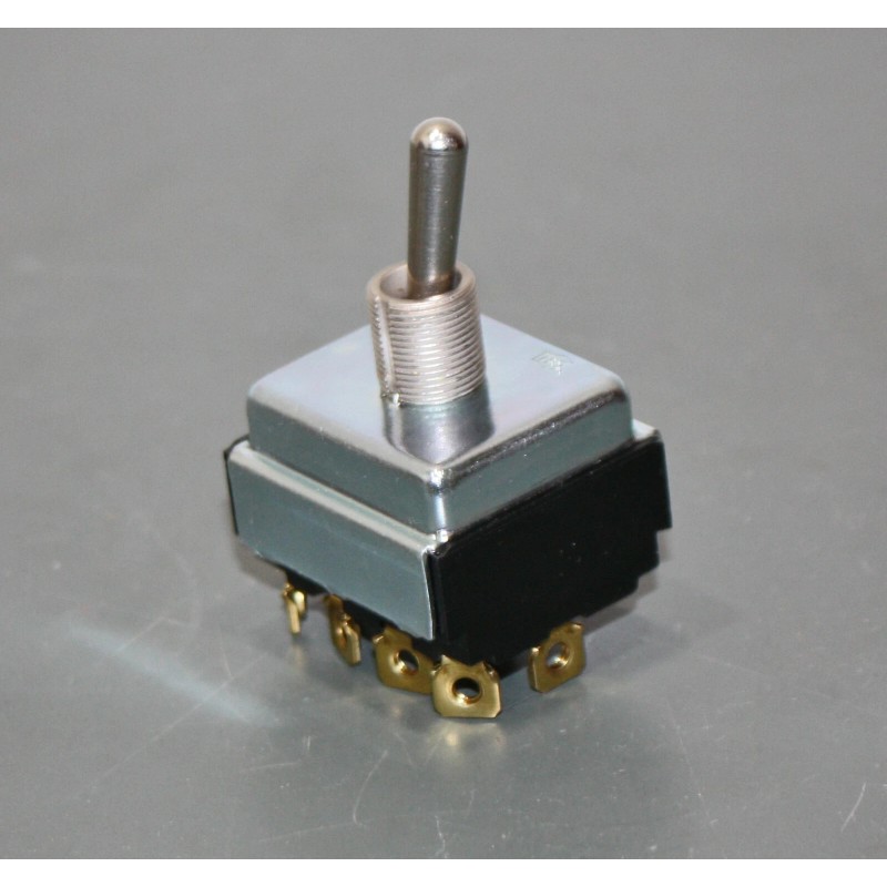 Cutler-Hammer Eaton ON/OFF Toggle Switch 7690K8, 4PST, 10A @ 250V,