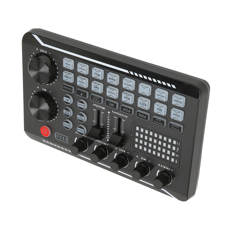 Sound Mixer Multiple Sound Effects Voice Change Live Broadcast Sound