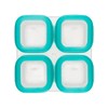 OXO Tot Baby Blocks Food Storage Containers, Teal, 4 Ounce