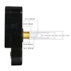 Lancardo HQ3268 Quartz Wall Clock Silence Movement, 0.6" Maximum Dial