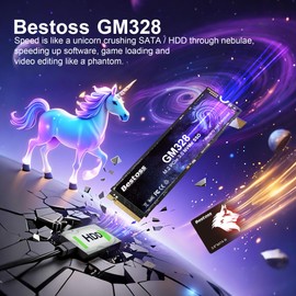 GM328 1TB NVMe M.2 2280 SSD, PCIe Gen3 3D NAND Internal Solid State Drive, Dynamic SLC Cache, Up to 3500MB/s, for Students, Office Work, Gaming, Home Entertainment, Compatible with Desktop or Laptop