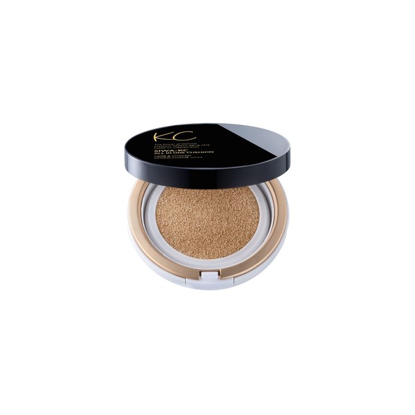SIWA-KC All-in-One Cushion (Natural Ochre) Cushion Foundation, Niacinamide Formulation, Wrinkle