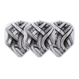 L-Style EZ L1 Mike de Decker Type A Black Clear White Dart Flights