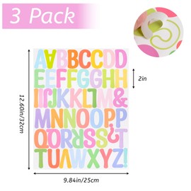 HICOHAND Flower Wall Decal, 10 Sheet Flower Letter Wall Stickers Peel and Stick Floral Wall Decor for Bedroom Living Room Window Decor Home Decor