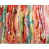 Jeamis Rainbow Silk Loop Colour Gradient Spring Round Scarf Rainbow