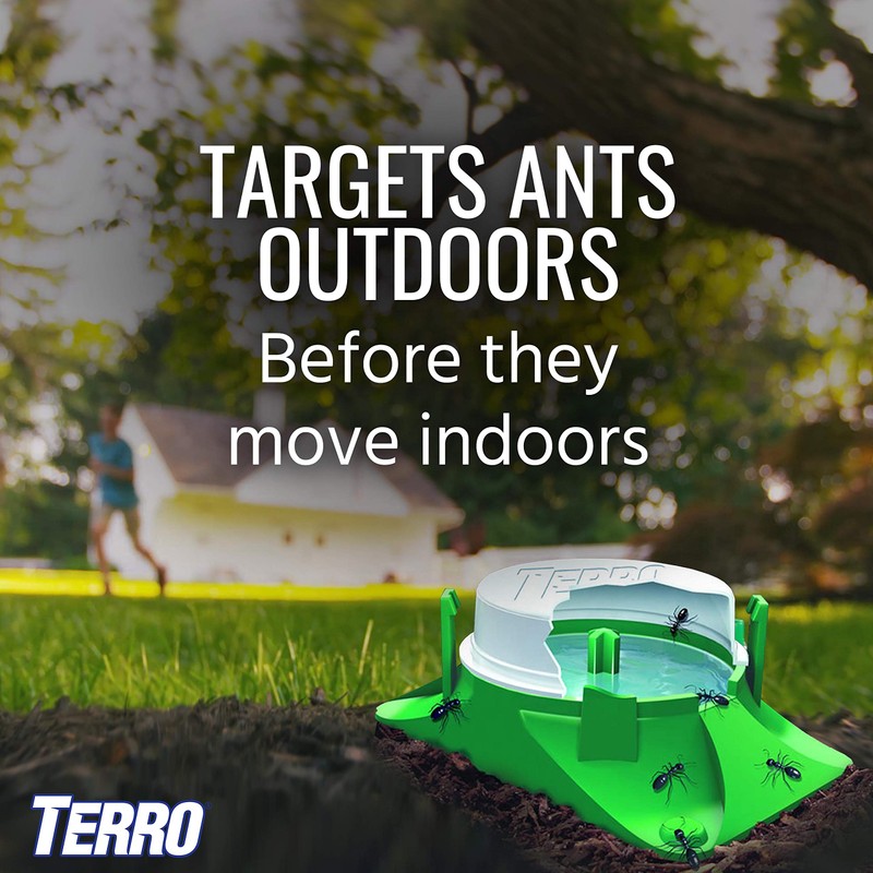 TERRO T1806SR 2-Pack Outdoor Liquid Ant Baits-12 Traps