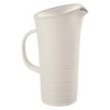 Guzzini - Tierra Carafe with Lid - Milk White, 18.7