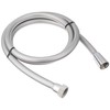 LIXIL INAX Shower Hose A-4215-16 Metal-Style Silver Hose, 5.9 ft